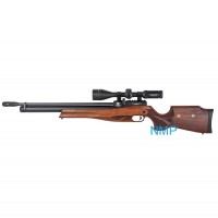 Reximex Pretensis .22 calibre Multishot PCP Air Rifle walnut stock 12 shot